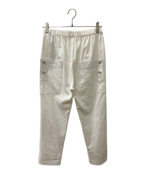 CRESENT DUO（クレッシェント デュオ）CRESENT DUO (クレッシェント デュオ) イージーパンツ ホワイト サイズ:M 未使用品の古着・服飾アイテム