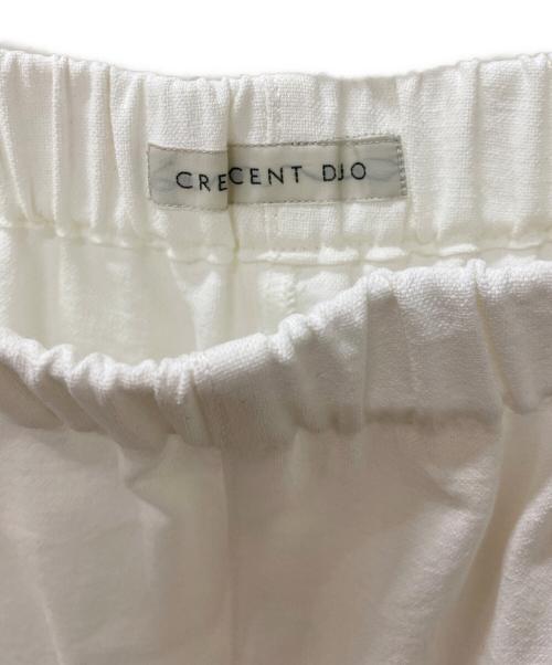CRESENT DUO（クレッシェント デュオ）CRESENT DUO (クレッシェント デュオ) イージーパンツ ホワイト サイズ:M 未使用品の古着・服飾アイテム