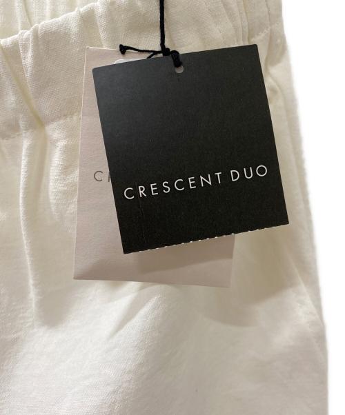 CRESENT DUO（クレッシェント デュオ）CRESENT DUO (クレッシェント デュオ) イージーパンツ ホワイト サイズ:M 未使用品の古着・服飾アイテム