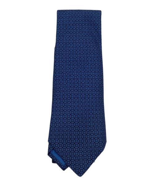 HERMES（エルメス）HERMES (エルメス) ネクタイ ブルー サイズ:-の古着・服飾アイテム