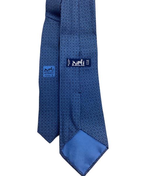 HERMES（エルメス）HERMES (エルメス) ネクタイ ブルー サイズ:-の古着・服飾アイテム