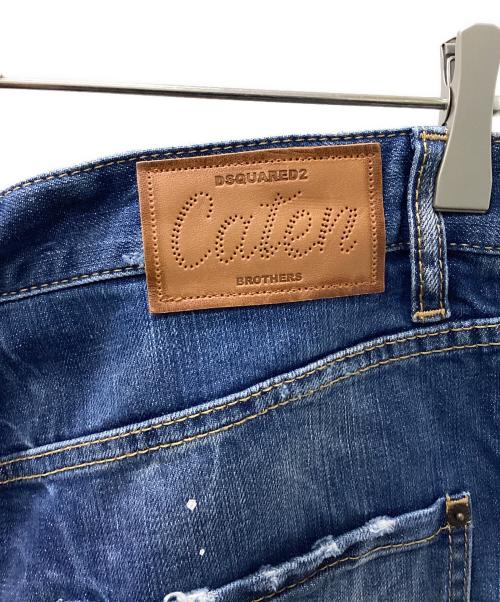 DSQUARED2（ディースクエアード）DSQUARED2 (ディースクエアード) デニムハーフパンツ インディゴ サイズ:50の古着・服飾アイテム