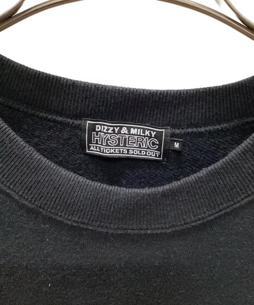 Hysteric Glamour（ヒステリックグラマー）Hysteric Glamour (ヒステリックグラマー) スウェット ブラック サイズ:Mの古着・服飾アイテム