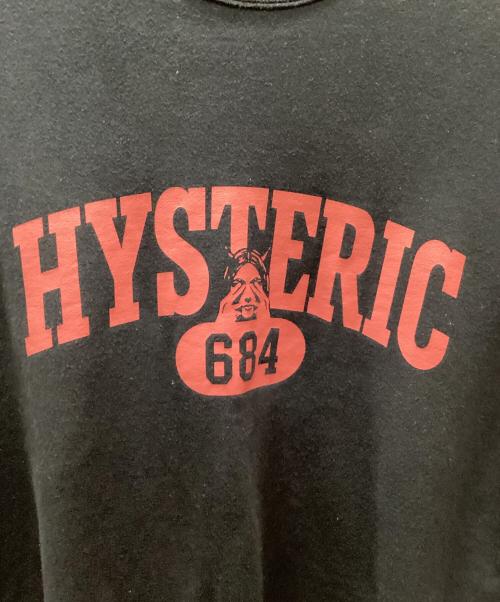 Hysteric Glamour（ヒステリックグラマー）Hysteric Glamour (ヒステリックグラマー) スウェット ブラック サイズ:Mの古着・服飾アイテム
