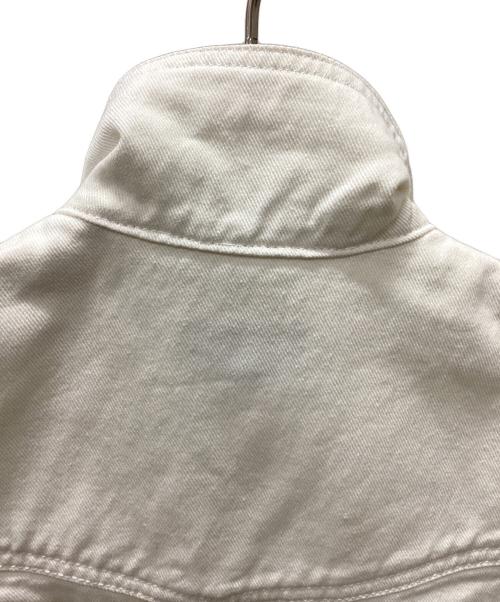 GUCCI（グッチ）GUCCI (グッチ) オールドGUCCI　ロングベスト ホワイト サイズ:40の古着・服飾アイテム