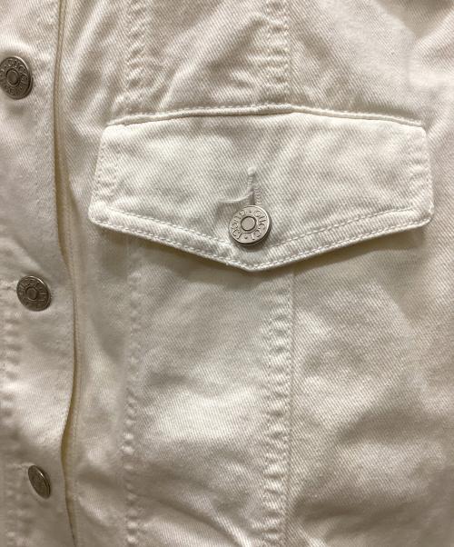 GUCCI（グッチ）GUCCI (グッチ) オールドGUCCI　ロングベスト ホワイト サイズ:40の古着・服飾アイテム