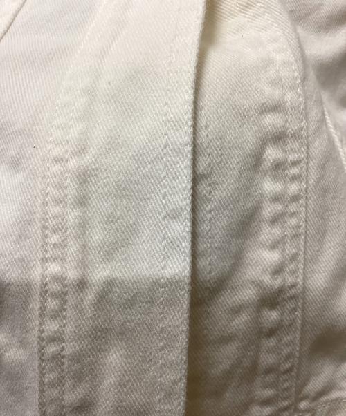 GUCCI（グッチ）GUCCI (グッチ) オールドGUCCI　ロングベスト ホワイト サイズ:40の古着・服飾アイテム