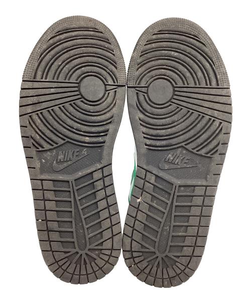 NIKE（ナイキ）NIKE (ナイキ) Air Jordan 1 Mid Lucky Green グリーン×ホワイト サイズ:25cmの古着・服飾アイテム