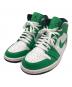 NIKE（ナイキ）の古着「Air Jordan 1 Mid Lucky Green」｜グリーン×ホワイト