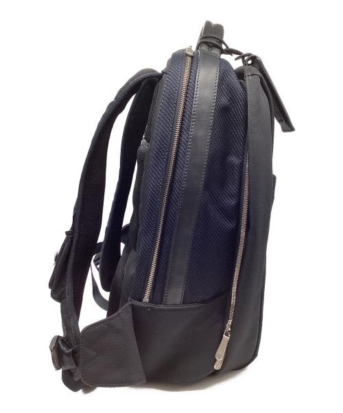 dunhill（ダンヒル）dunhill (ダンヒル) リュック ネイビーの古着・服飾アイテム