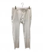 PiNGピン）の古着「全方向ストレッチ サッカーテーパード パンツ」｜ホワイト