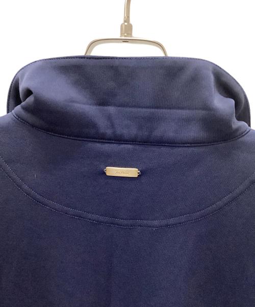 Titleist（タイトリスト）Titleist (タイトリスト) トリアセテートファイバーピックワイドカラーシャツ ネイビー サイズ:LLの古着・服飾アイテム