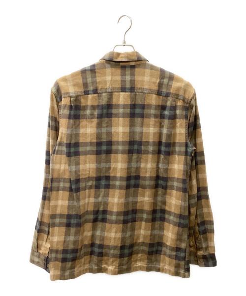 Patagonia（パタゴニア）Patagonia (パタゴニア) ネルシャツ ブラウン サイズ:Lの古着・服飾アイテム