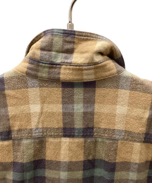 Patagonia（パタゴニア）Patagonia (パタゴニア) ネルシャツ ブラウン サイズ:Lの古着・服飾アイテム