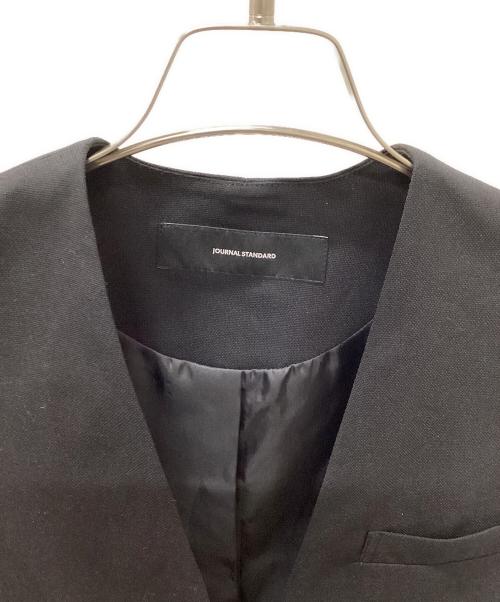 JOURNAL STANDARD（ジャーナルスタンダード）JOURNAL STANDARD (ジャーナルスタンダード) ジレ ブラック サイズ:記載なしの古着・服飾アイテム