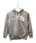 THE NORTH FACEザ ノース フェイス）の古着「FRONT HALF DOME HOODIE」｜ライトグレー