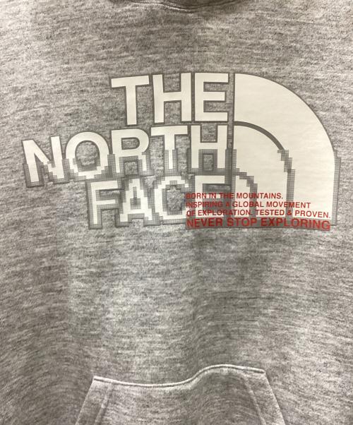 THE NORTH FACE（ザ ノース フェイス）THE NORTH FACE (ザ ノース フェイス) FRONT HALF DOME HOODIE ライトグレー サイズ:Sの古着・服飾アイテム