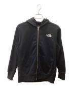 THE NORTH FACEザ ノース フェイス）の古着「Square Logo FullZip Z」｜ブラック