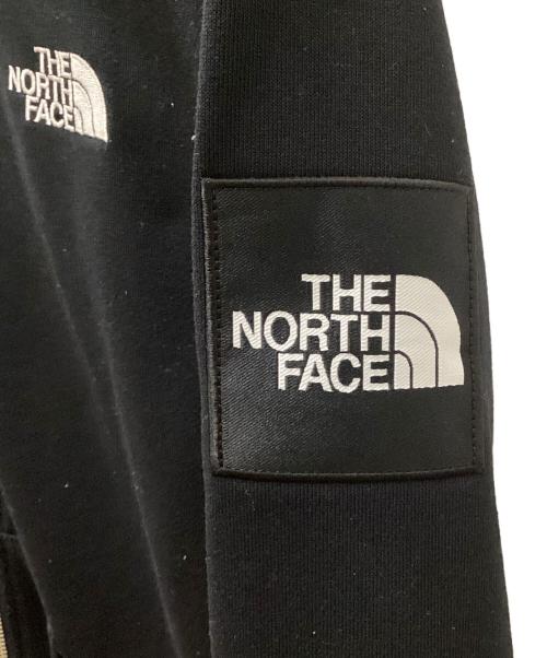 THE NORTH FACE（ザ ノース フェイス）THE NORTH FACE (ザ ノース フェイス)  Square Logo FullZip Z ブラック サイズ:Sの古着・服飾アイテム
