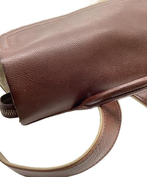 genten（ゲンテン）genten (ゲンテン) ミモザ・ベーシック リュック 濃茶の古着・服飾アイテム