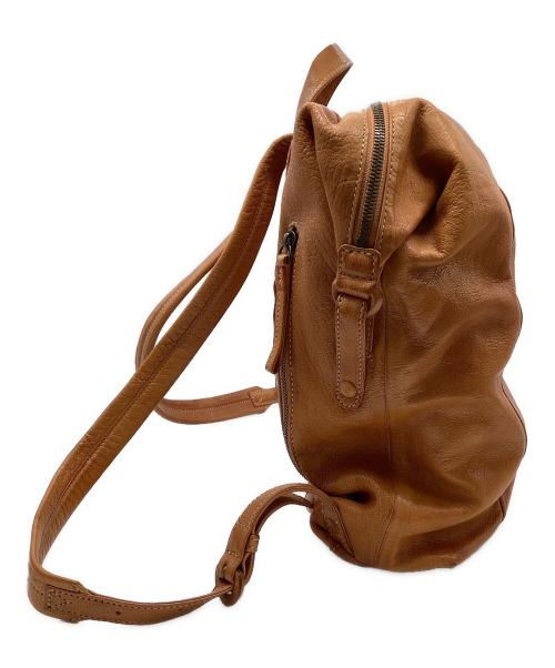 genten（ゲンテン）genten (ゲンテン) コンパクトリュック ブラウンの古着・服飾アイテム