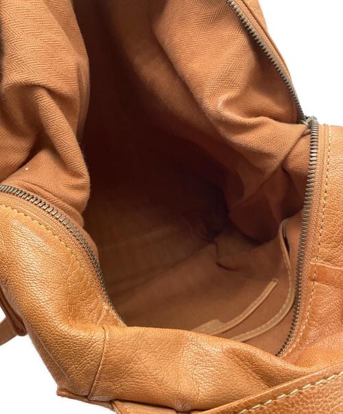 genten（ゲンテン）genten (ゲンテン) コンパクトリュック ブラウンの古着・服飾アイテム