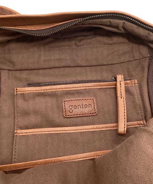 genten（ゲンテン）genten (ゲンテン) ミニリュック ブラウンの古着・服飾アイテム
