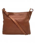 gentenゲンテン）の古着「レザーショルダーバッグ」｜ブラウン