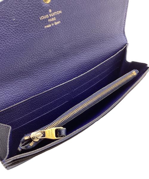 LOUIS VUITTON（ルイ ヴィトン）LOUIS VUITTON (ルイ ヴィトン) ポルトフォイユ・キュリユーズ ネイビーの古着・服飾アイテム