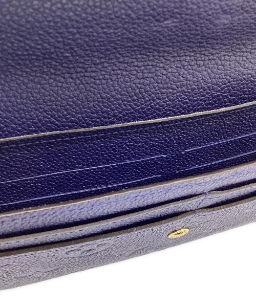 LOUIS VUITTON（ルイ ヴィトン）LOUIS VUITTON (ルイ ヴィトン) ポルトフォイユ・キュリユーズ ネイビーの古着・服飾アイテム