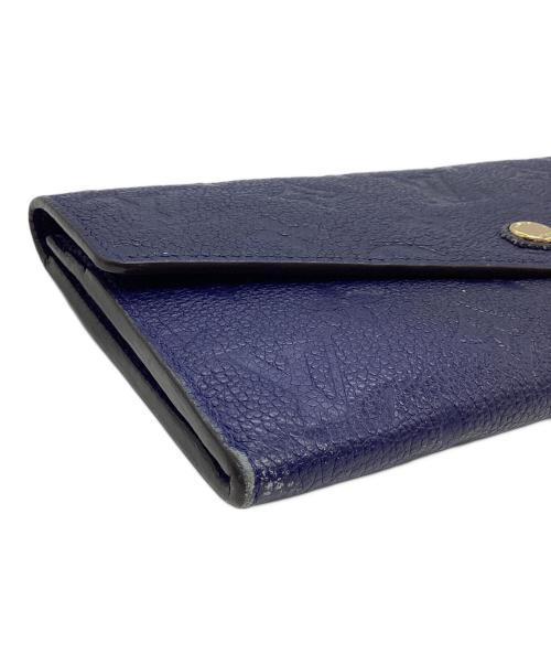 LOUIS VUITTON（ルイ ヴィトン）LOUIS VUITTON (ルイ ヴィトン) ポルトフォイユ・キュリユーズ ネイビーの古着・服飾アイテム