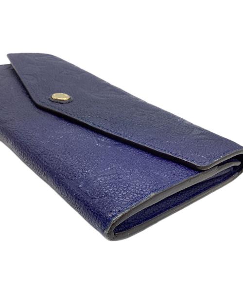 LOUIS VUITTON（ルイ ヴィトン）LOUIS VUITTON (ルイ ヴィトン) ポルトフォイユ・キュリユーズ ネイビーの古着・服飾アイテム