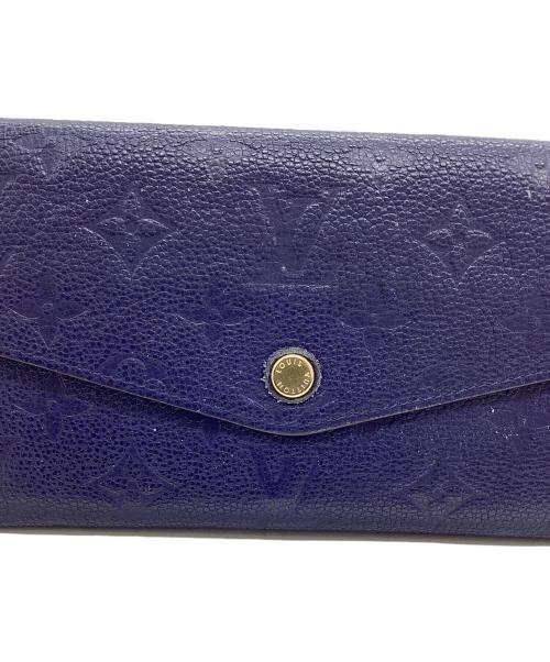 LOUIS VUITTON（ルイ ヴィトン）LOUIS VUITTON (ルイ ヴィトン) ポルトフォイユ・キュリユーズ ネイビーの古着・服飾アイテム