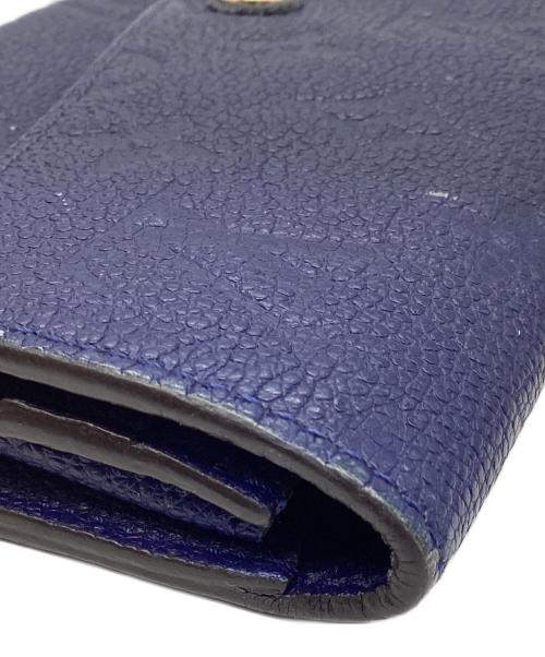 LOUIS VUITTON（ルイ ヴィトン）LOUIS VUITTON (ルイ ヴィトン) ポルトフォイユ・キュリユーズ ネイビーの古着・服飾アイテム
