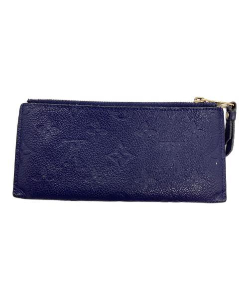 LOUIS VUITTON（ルイ ヴィトン）LOUIS VUITTON (ルイ ヴィトン) ポルトフォイユ・キュリユーズ ネイビーの古着・服飾アイテム