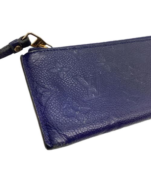 LOUIS VUITTON（ルイ ヴィトン）LOUIS VUITTON (ルイ ヴィトン) ポルトフォイユ・キュリユーズ ネイビーの古着・服飾アイテム