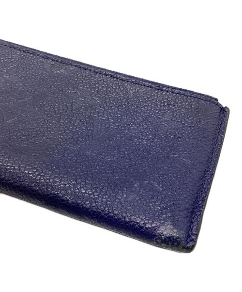 LOUIS VUITTON（ルイ ヴィトン）LOUIS VUITTON (ルイ ヴィトン) ポルトフォイユ・キュリユーズ ネイビーの古着・服飾アイテム