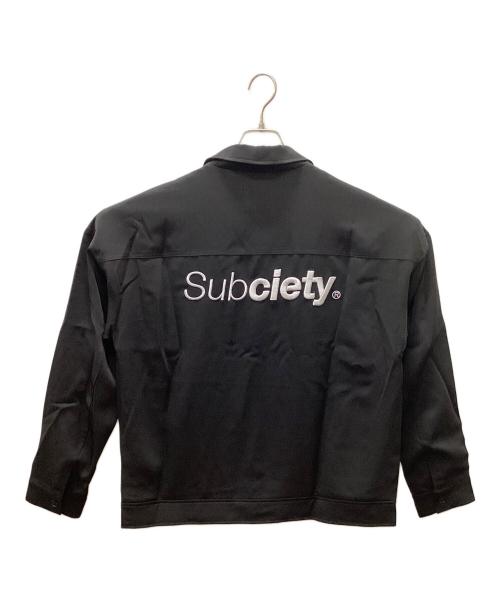 SUBCIETY（サブサエティ）SUBCIETY (サブサエティ) ジップアップジャケット ブラック サイズ:Mの古着・服飾アイテム