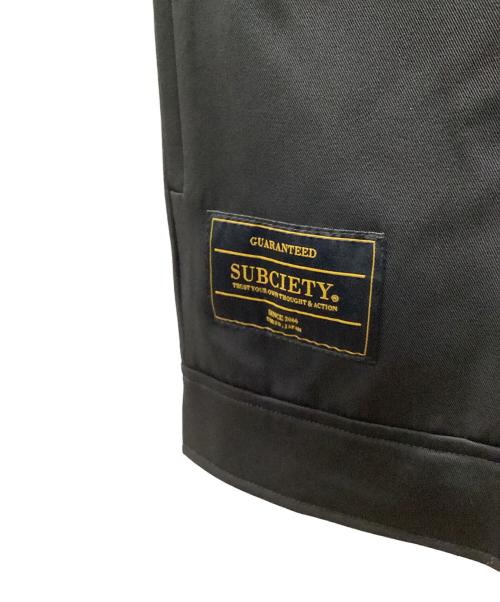 SUBCIETY（サブサエティ）SUBCIETY (サブサエティ) ジップアップジャケット ブラック サイズ:Mの古着・服飾アイテム