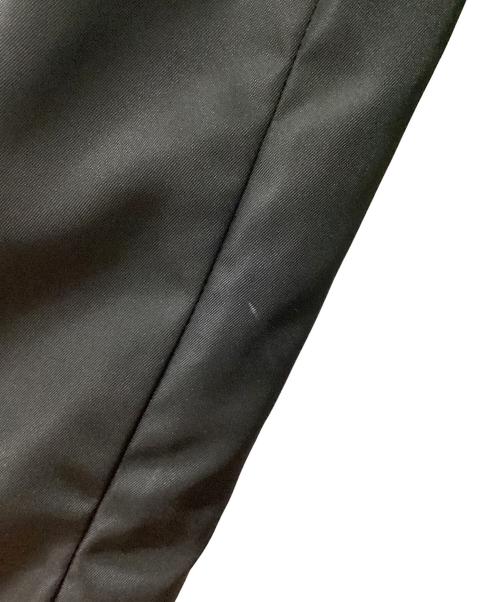 PRADA（プラダ）PRADA (プラダ) ナイロンダブルトレンチコート ブラック サイズ:38の古着・服飾アイテム