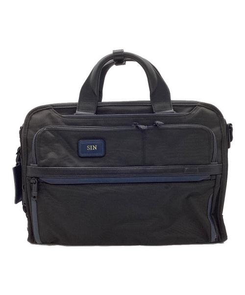 TUMI（トゥミ）TUMI (トゥミ) スリム・スリーウェイ・ブリーフ ブラック×ネイビーの古着・服飾アイテム