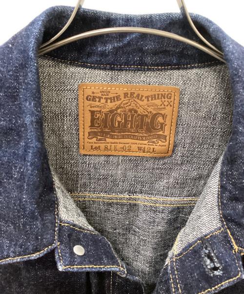 EIGHT G（エイトジー）EIGHT G (エイトジー) DENIM JACKET 2nd MODEL インディゴ サイズ:42 Lの古着・服飾アイテム