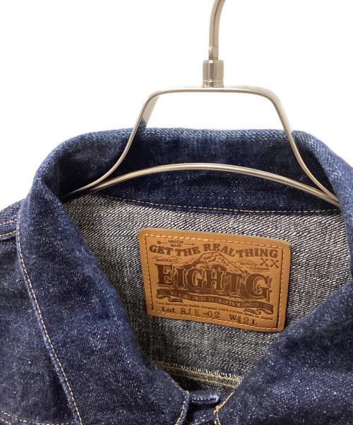 EIGHT G（エイトジー）EIGHT G (エイトジー) DENIM JACKET 2nd MODEL インディゴ サイズ:42 Lの古着・服飾アイテム