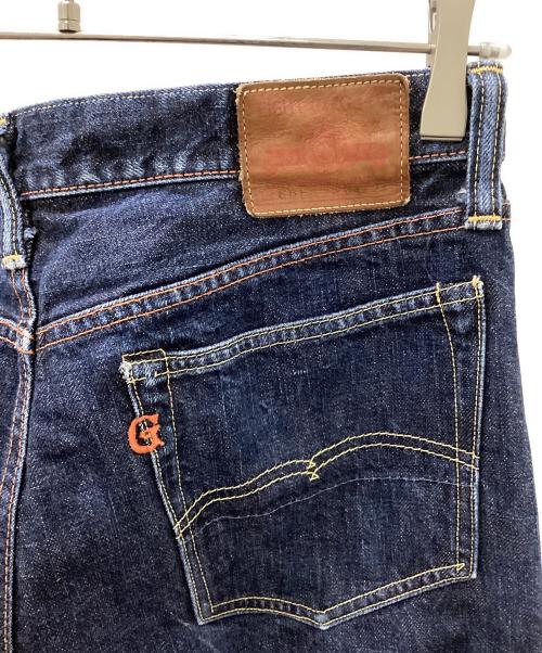 EIGHT G（エイトジー）EIGHT G (エイトジー) 15オンスセルヴィッチデニム・ナローストレートジーンズ インディゴ サイズ:W34L34の古着・服飾アイテム