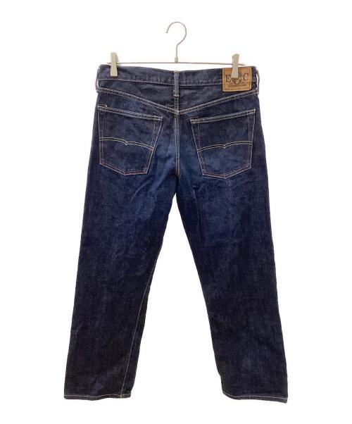 EIGHT G（エイトジー）EIGHT G (エイトジー) ゼロシリーズ  タイトフィット デニムパンツ インディゴ サイズ:W34L34の古着・服飾アイテム