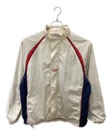 KEBOZ（ケボズ）の古着「ICON NYLON TRACK JACKET」｜ホワイト×ネイビー