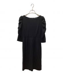 ANAYI（アナイ）の古着「ニットワンピース」｜ブラック