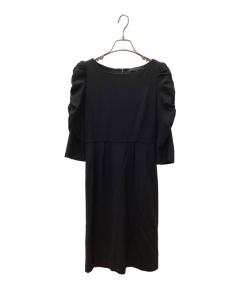 中古・古着通販】ANAYI (アナイ) フラワーフロッキー ミモレ丈