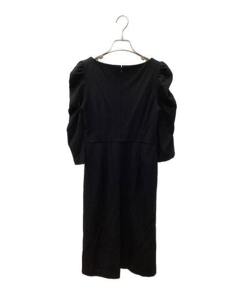 ANAYI（アナイ）ANAYI (アナイ) ニットワンピース ブラック サイズ:36の古着・服飾アイテム