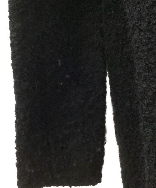 BURBERRY LONDON（バーバリーロンドン）BURBERRY LONDON (バーバリーロンドン) ノーカラーウールコート ブラック サイズ:38の古着・服飾アイテム